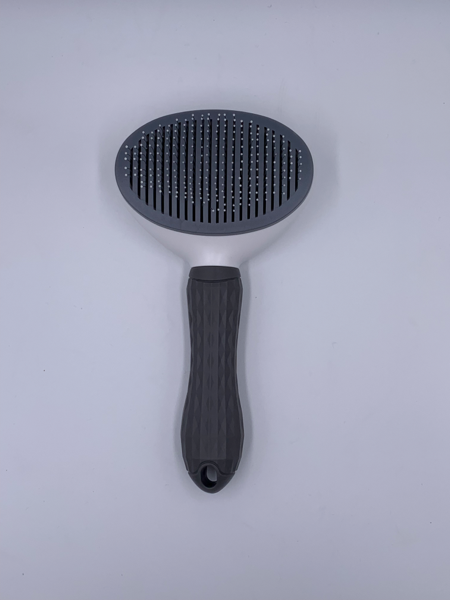 Pet Hair Brush w/ Push-Button Hair Removal