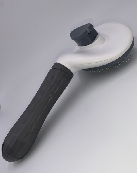 Pet Hair Brush w/ Push-Button Hair Removal