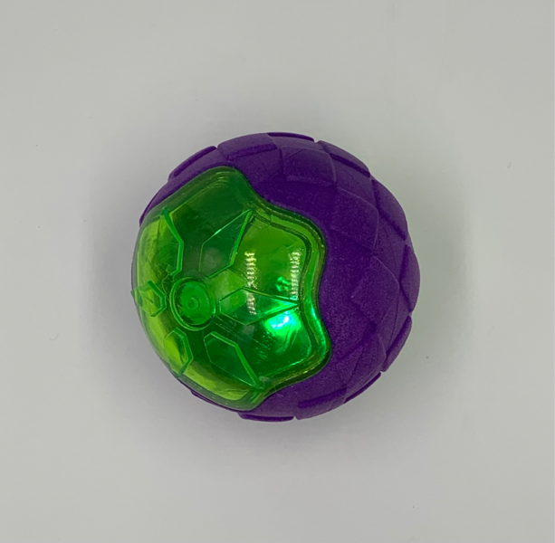 Squeaking Flashing Rubber Ball Pet Toy